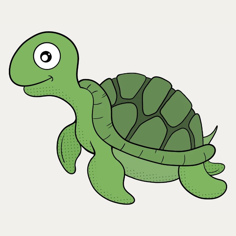 A friendly turtle