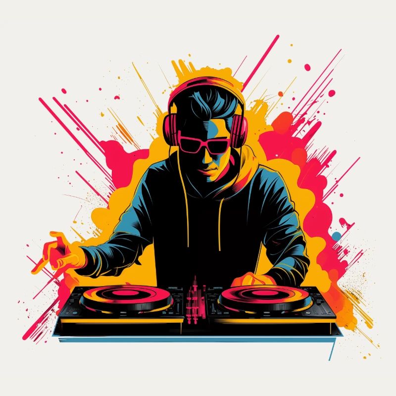 90's DJ Synthwave