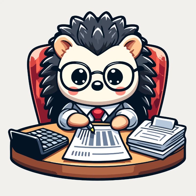 Hérisson comptable : la bestiole calculatrice