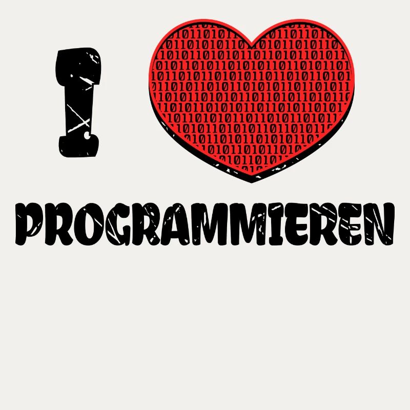 Developer Herz Webentwickler Statement Computer