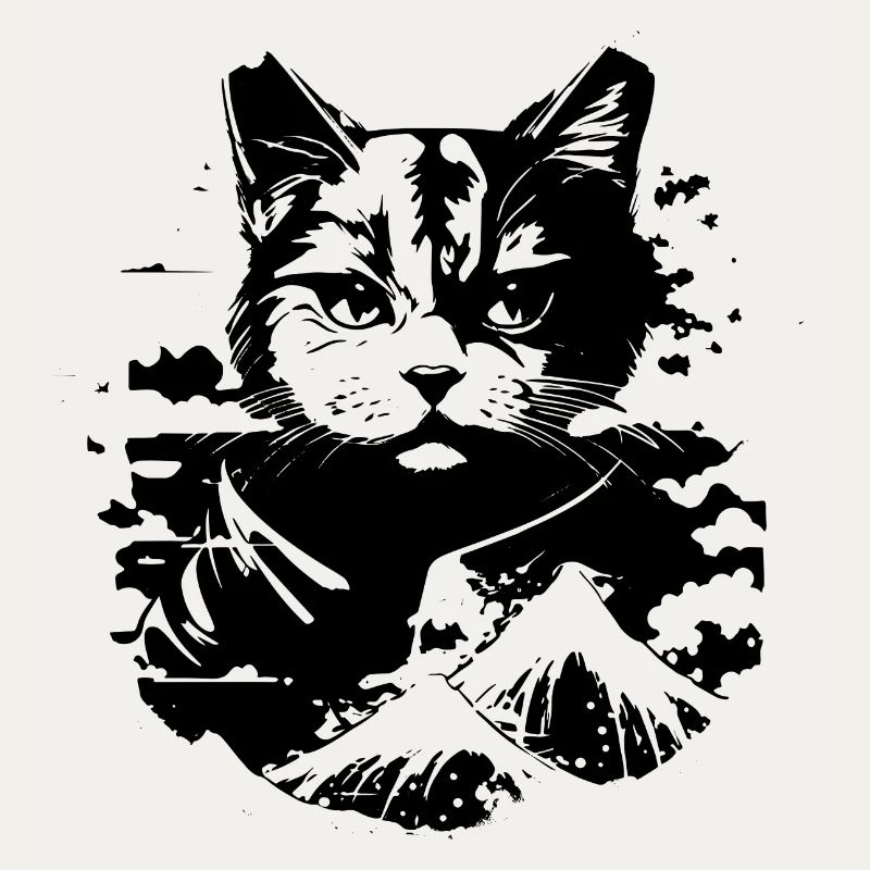 Look d’anime de chat