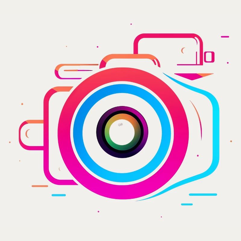 Camera Synthwave Style