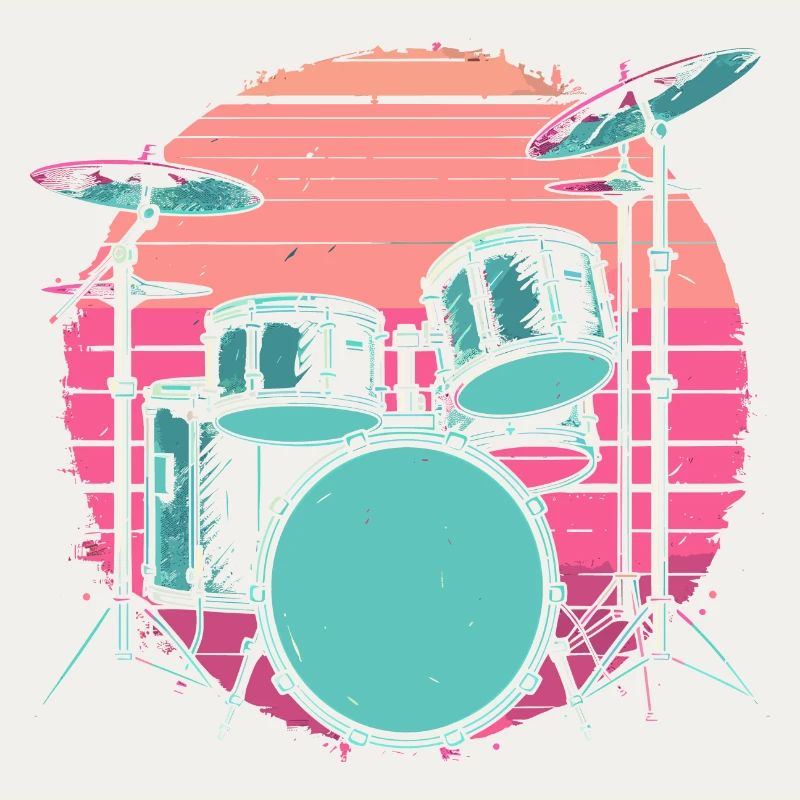 Batterie Synthwave