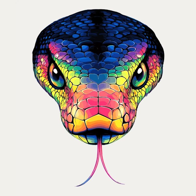 Schlange Python Kobra Mamba Klapperschlange Snake