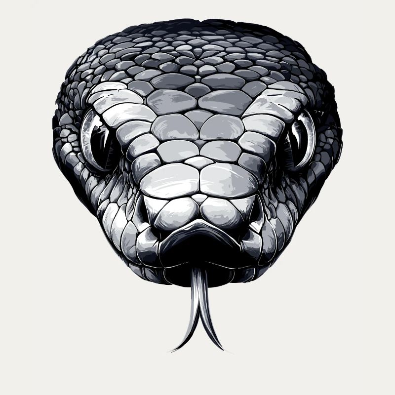 Serpent Python Cobra Mamba Serpent à sonnettes Serpent