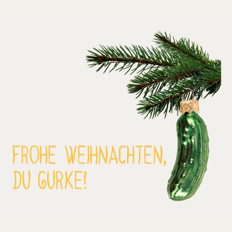 Weihnachtsgurke