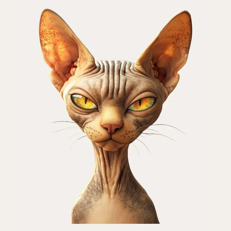 Chat Sphynx Chat Sphynx Chat Canadien Mignon Sphinx