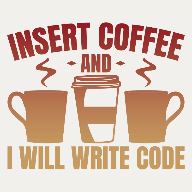Kaffee einwerfen und Code schreiben