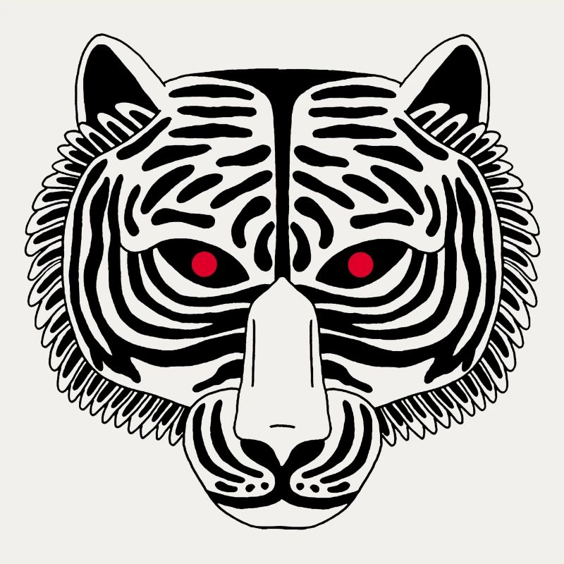 Schwarzer Tiger