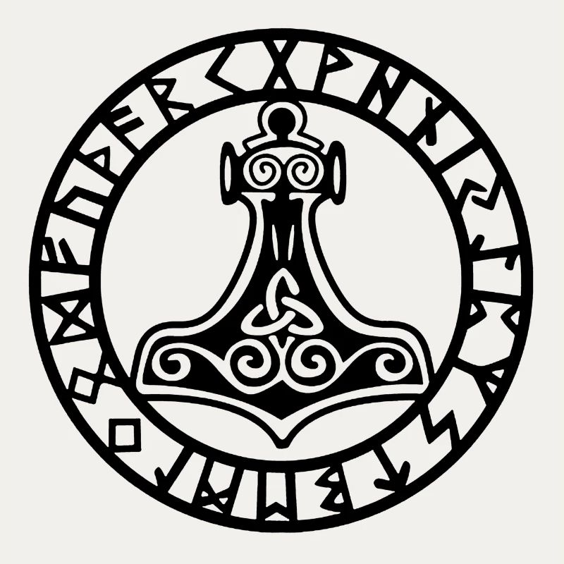 Schwarzer Wikingerhammer