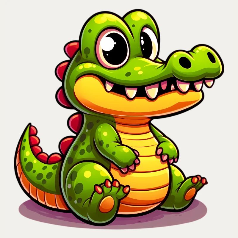 Alligator-Krokodil