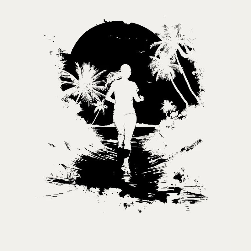 Runner Drawing