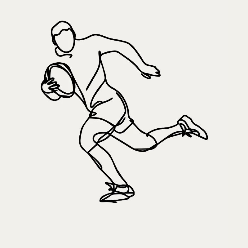 Rugby player