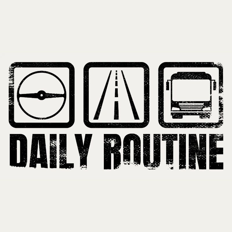 Routine du chauffeur d’autobus