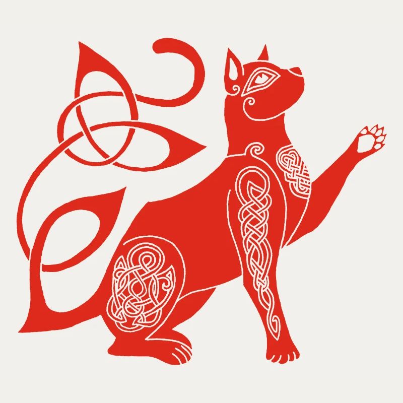 Celtic Red Cat