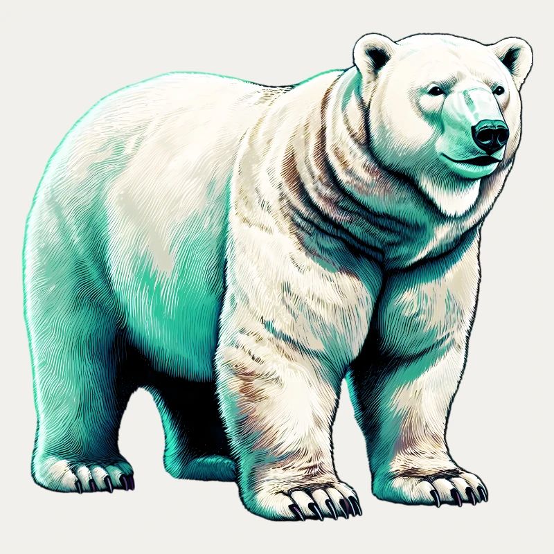 Weißer Eisbär