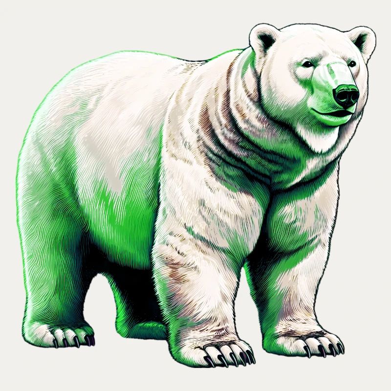 Weißer Eisbär