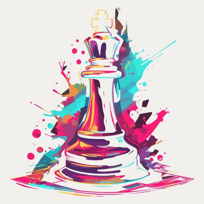 Schach Graffiti