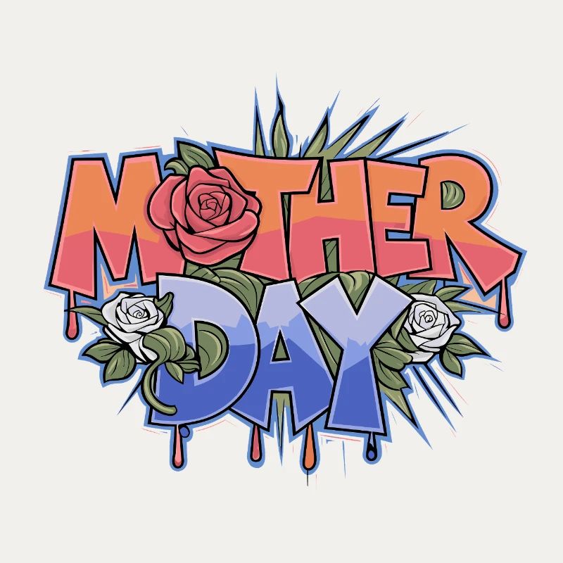 Graffiti zum Muttertag