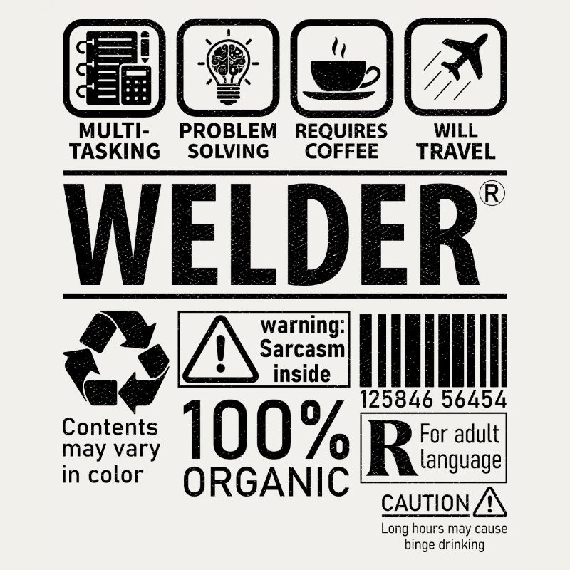 Welder multi tasking problem solving requires