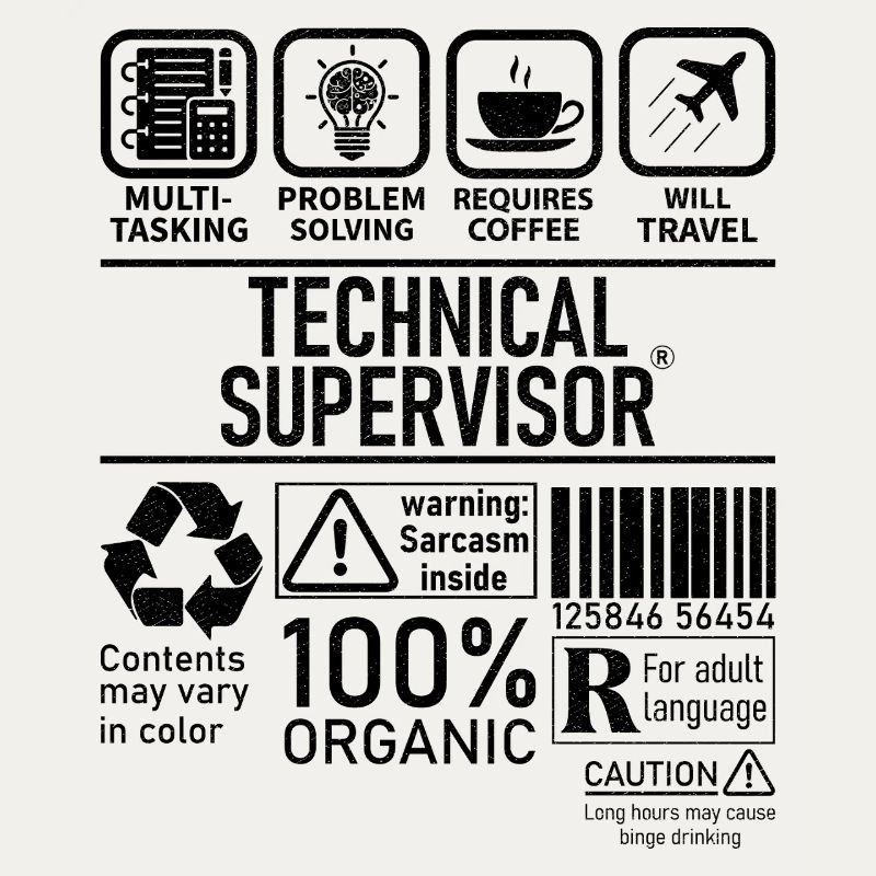 Technical Supervisor multi tasking problem solving