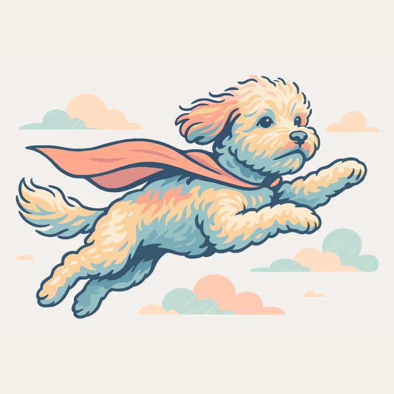 Super Dog Havapoo Cape Cape Gift