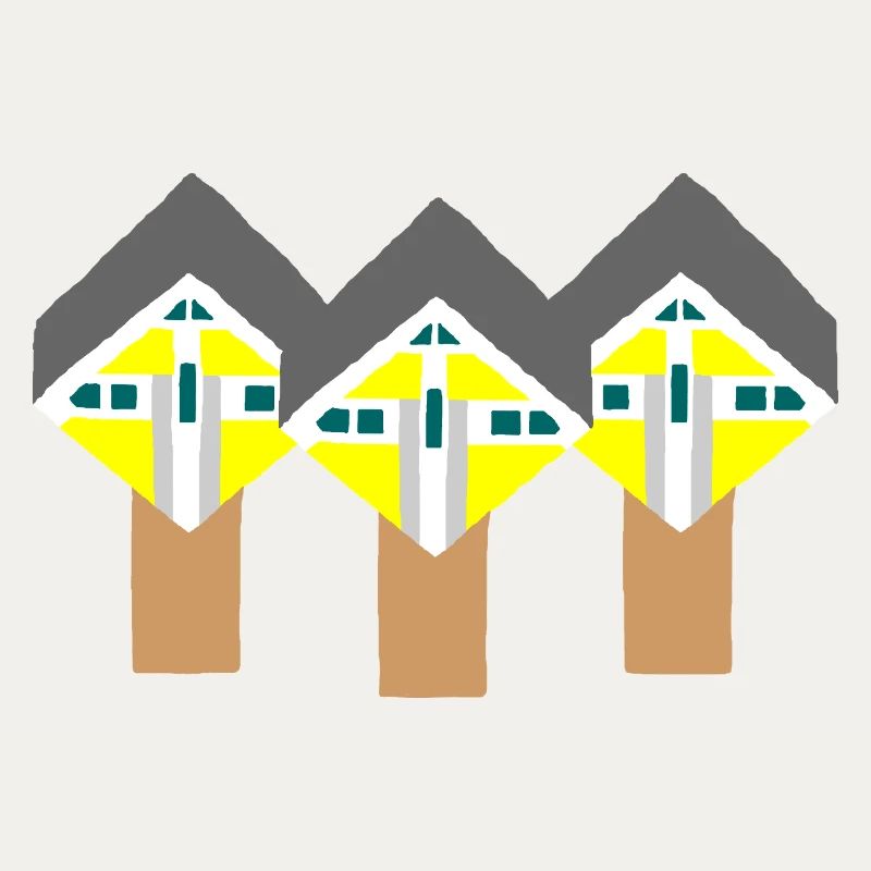 Maisons cubiques