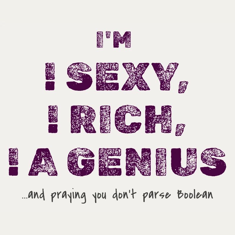 Boolean Logic Joke – T-shirt d’humour de programmeur