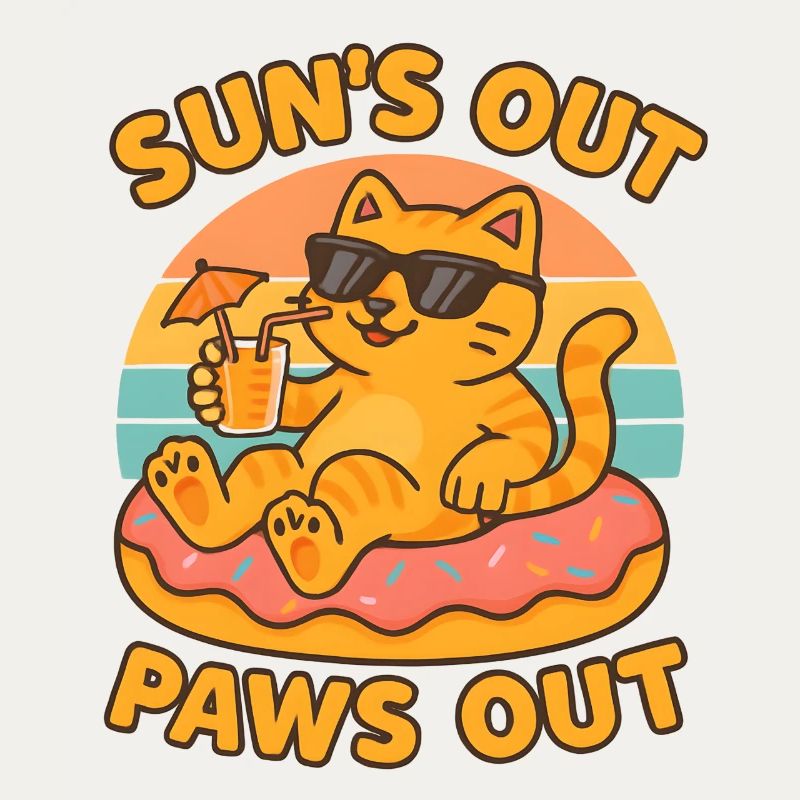 Sommer Katze