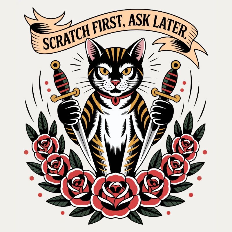 Scratch First Cat