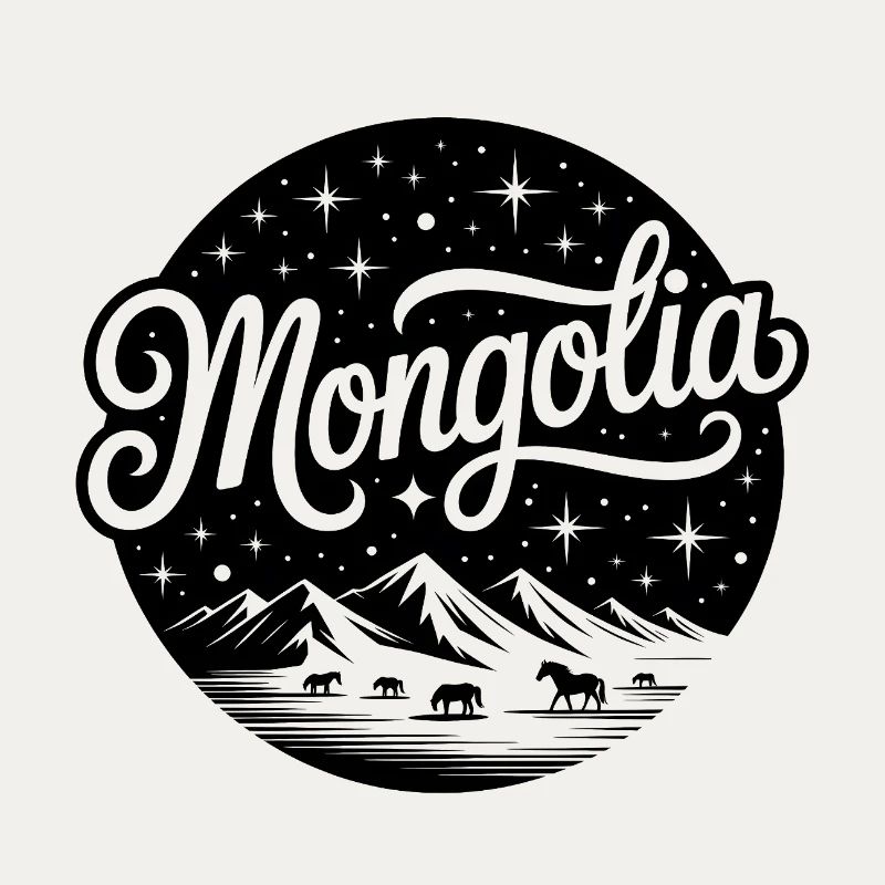 Mongolia - Souvenir Design