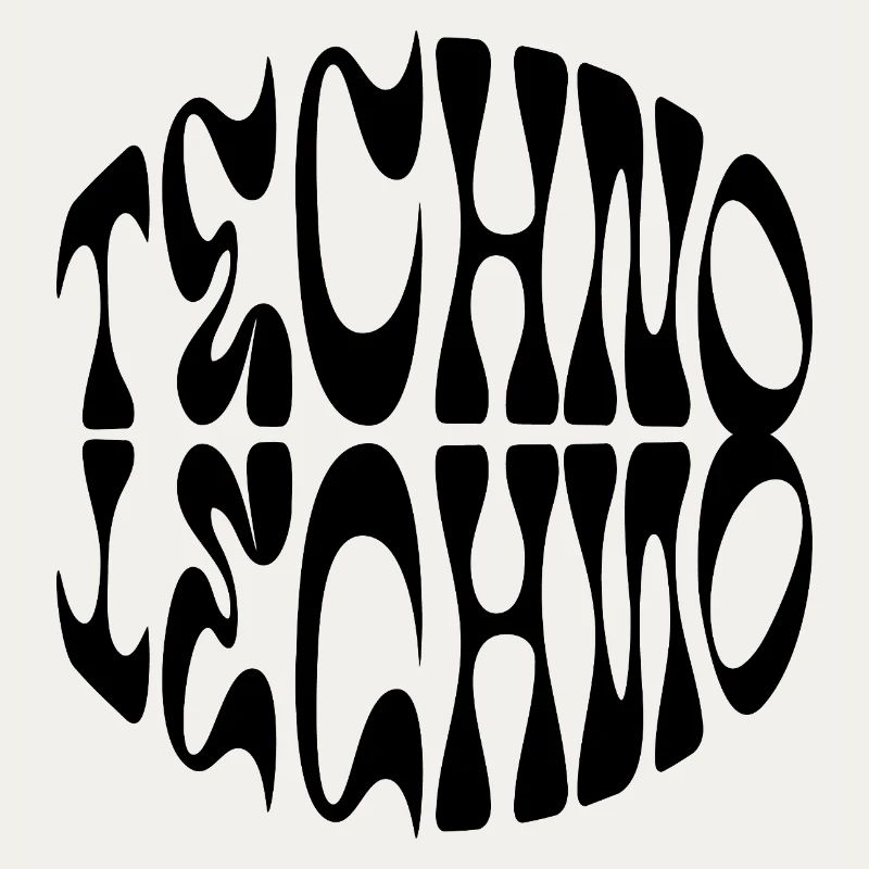 Techno Liquid Logo-Design