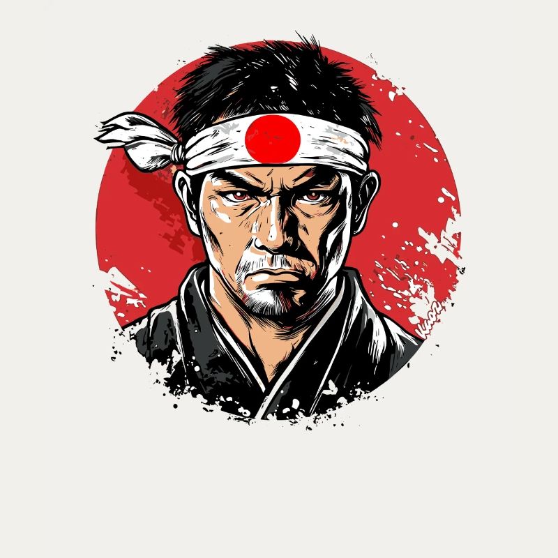 Japanischer Samurai-Krieger