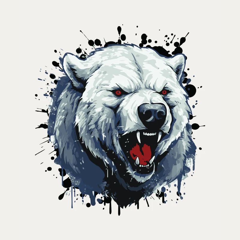 Eisbär Polar Bär