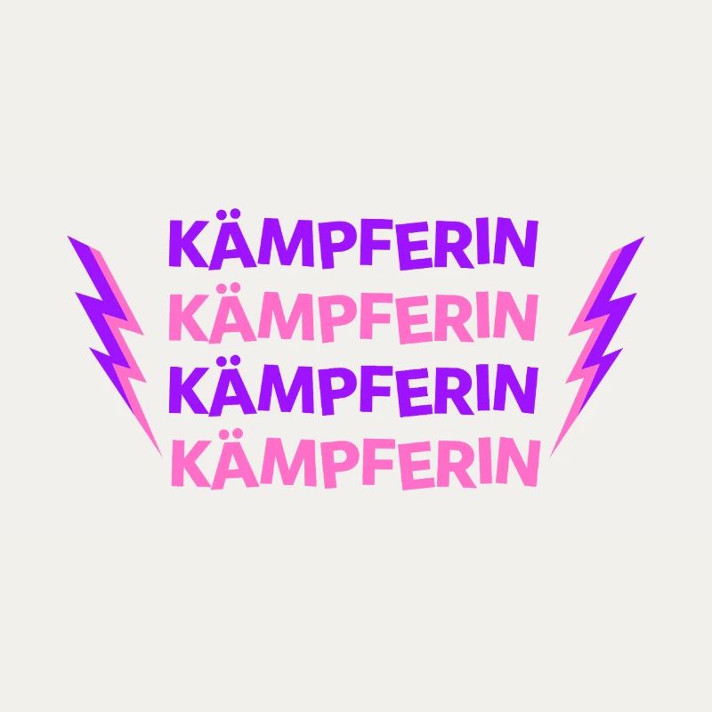 KÄMPFERIN - du bist stark - du schaffst das!