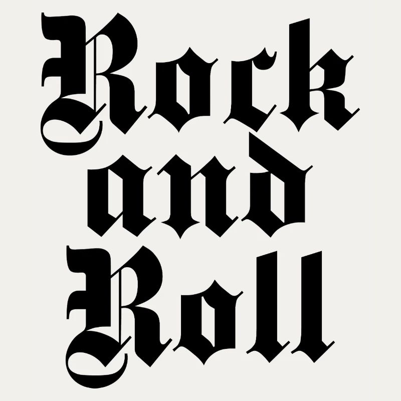 Conception du logo GPTHIC Rock and Roll.