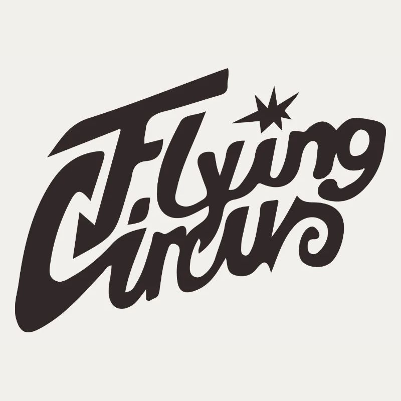 "Flying Circus" Vintage Script
