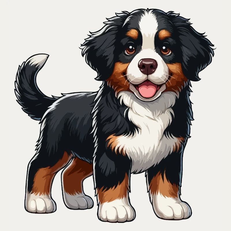 Bouvier Bernois chiot doux