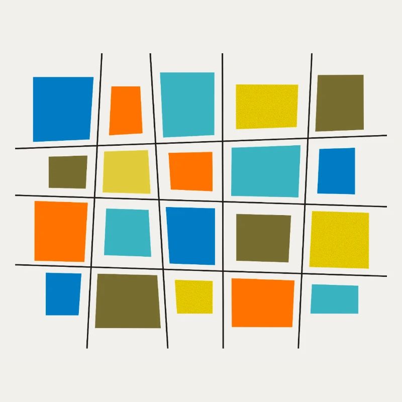 Farbiges Patchwork von Cean