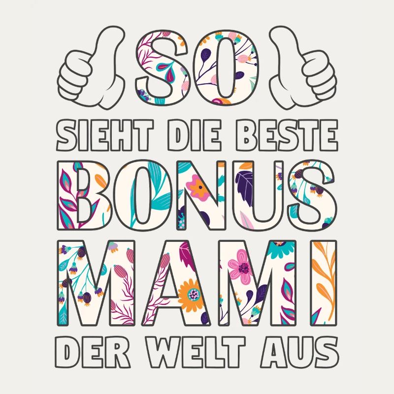 Bonus Mami beste Mama Mutter Muttertag Geschenk