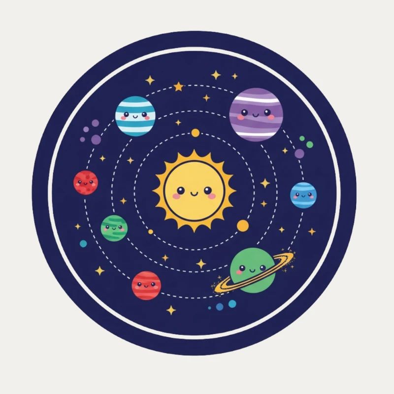 Conception joyeuse du système solaire