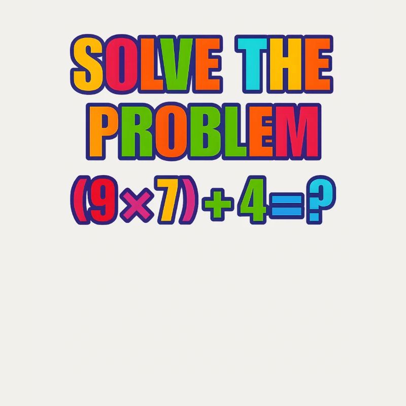 67 Meme, Solve the Problem Math Puzzle 