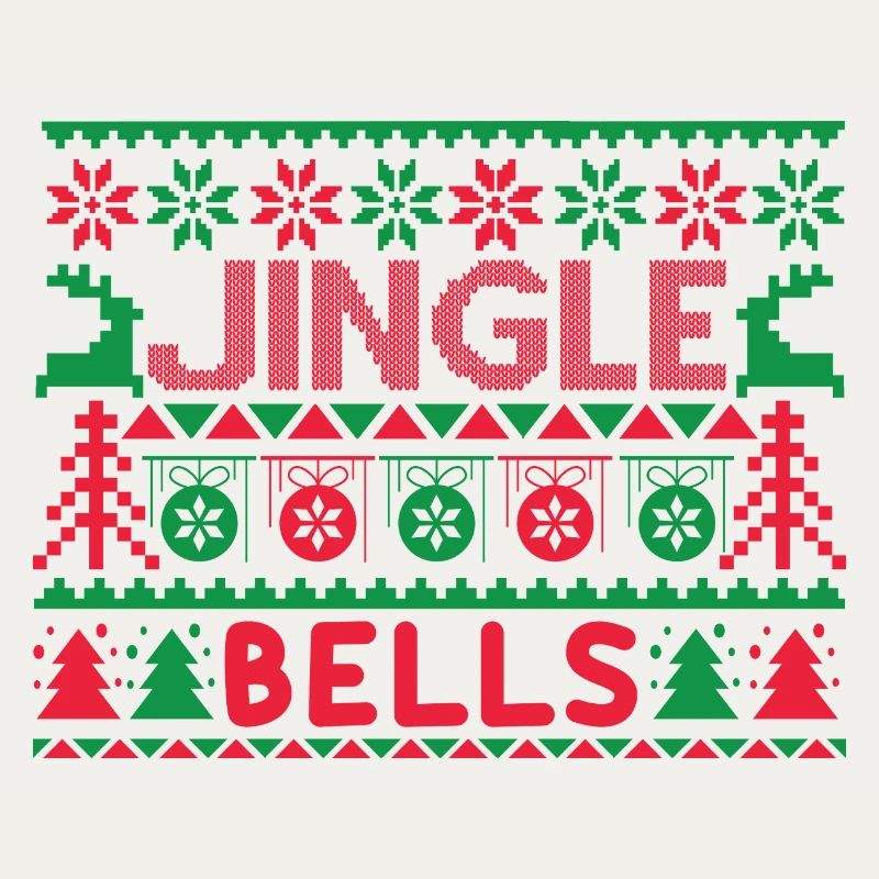 Pull moche - Jingle Bells Knit Pattern