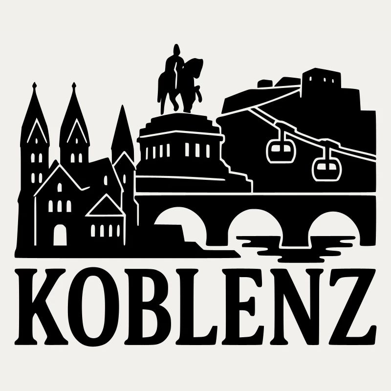 Silhouette de Coblence