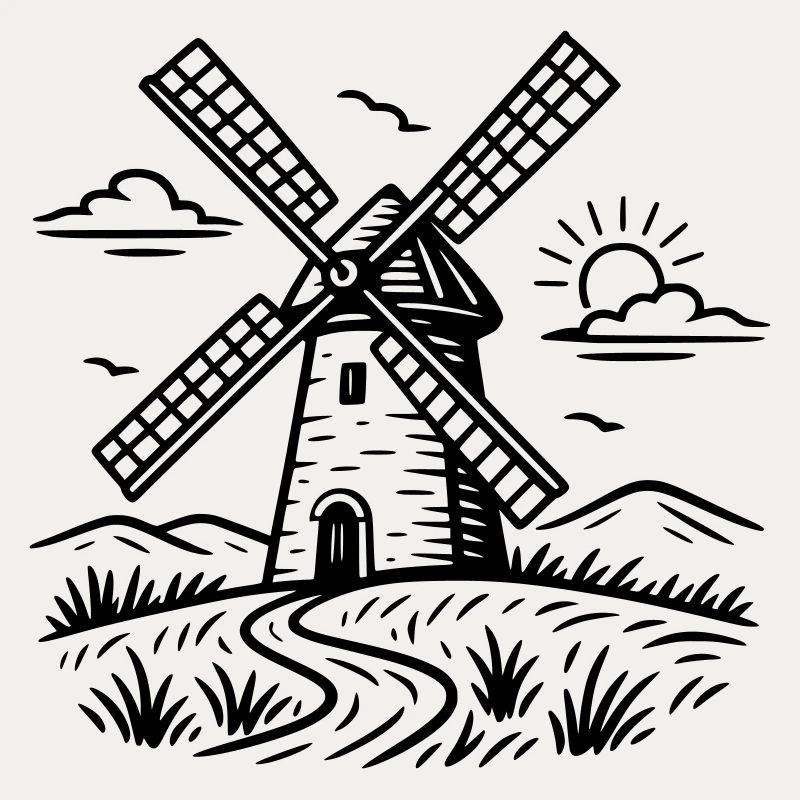 Windmühle