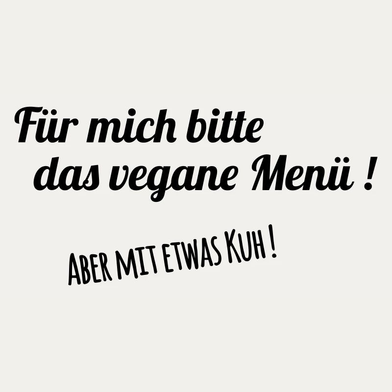 Vegan mit Kuh