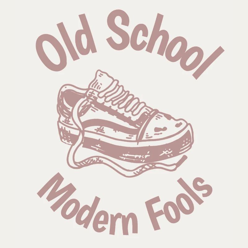 Old School Sneaker Logo Fools