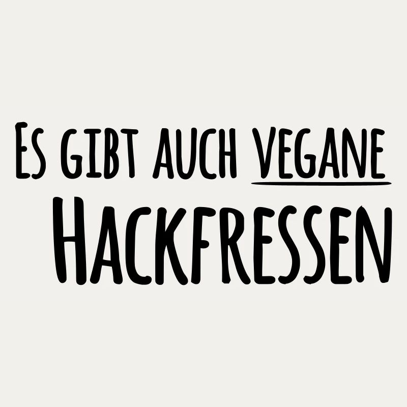 Hackfressen vegan