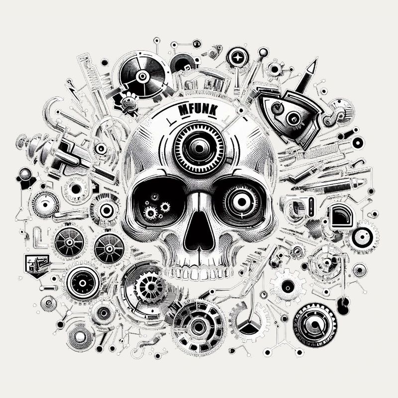 STEAMPUNK SKULL