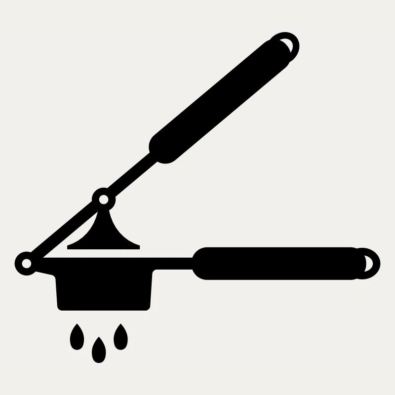 Garlic press or spaetzle press